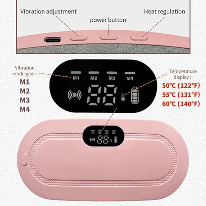 Period Cramp Relief Massager & Heating Pad