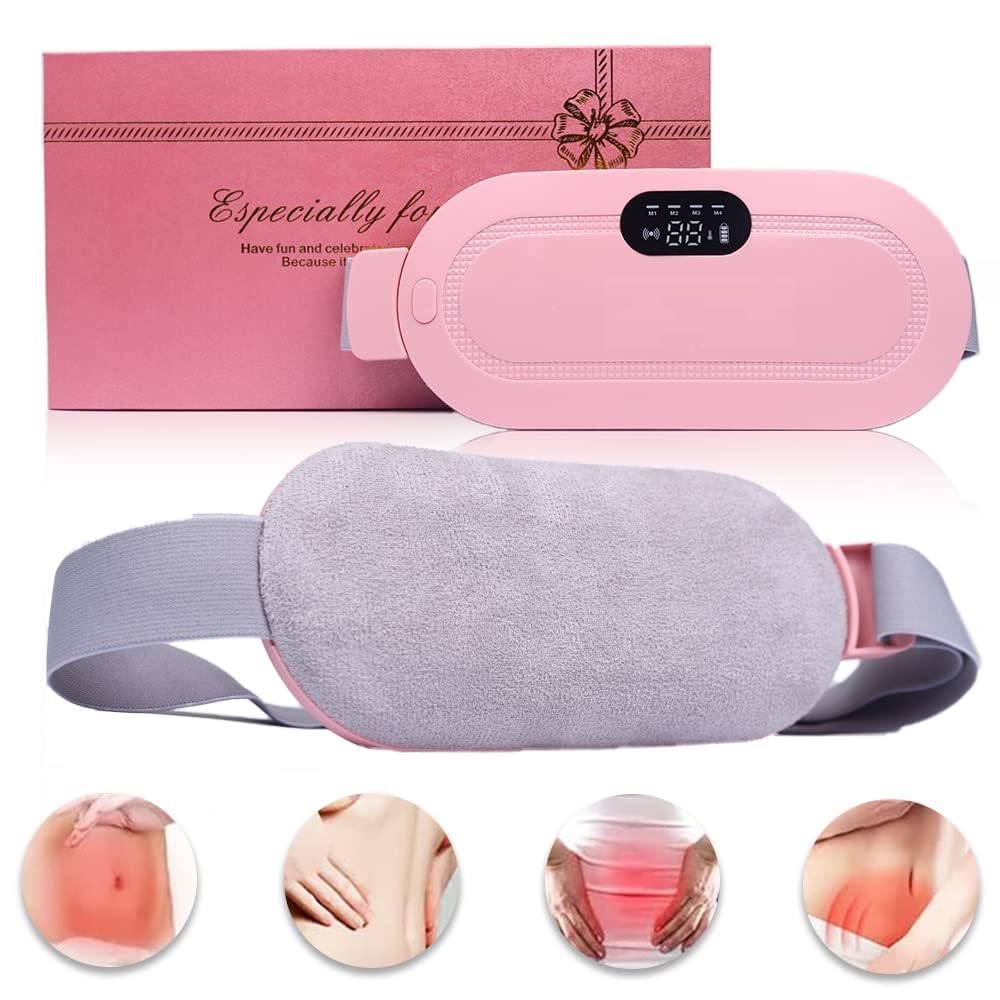 Period Cramp Relief Massager & Heating Pad