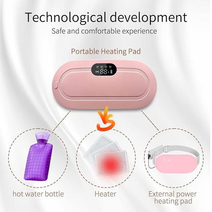 Period Cramp Relief Massager & Heating Pad