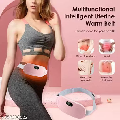 Period Pain Relief Belt with Heat & Massager